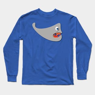 Angry Shark Long Sleeve T-Shirt